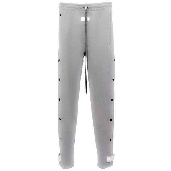 19fw latest high street hip-hop rap fg fog style loose button magic sticky pants leisure sweatpants cotton solid color designer, Black
19fw latest high street hip-hop rap fg fog style loose button magic sticky pants leisure sweatpants cotton solid color designer, Black