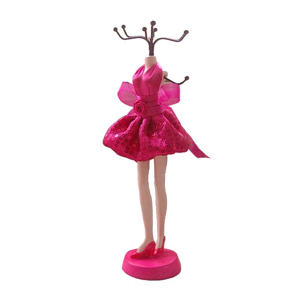 sequin mannequin evening dress earring jewelry hanger stand display holder home decor, Black;white
sequin mannequin evening dress earring jewelry hanger stand display holder home decor, Black;white