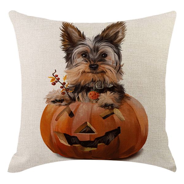 dog pumpkin printed cushion cover throw pillows happy halloween pillow case sofa decorative pillow cover aug#09
dog pumpkin printed cushion cover throw pillows happy halloween pillow case sofa decorative pillow cover aug#09