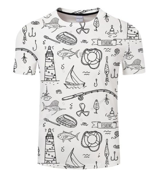 fashion fishman t-shirt leisure fish 3d printed women/men summer short sleeve t-shirt casual &tees 3d t-shirt k678, White;black
fashion fishman t-shirt leisure fish 3d printed women/men summer short sleeve t-shirt casual &tees 3d t-shirt k678, White;black