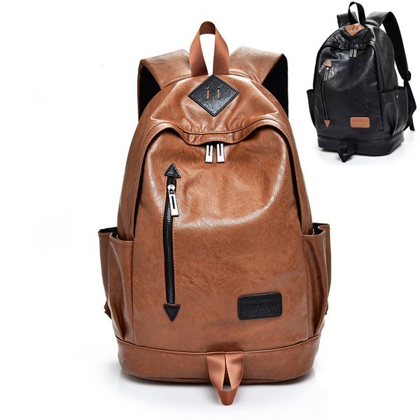 2018 new men pu leather backpacwaterproof man casual daypac15.6 inch lapbackpack male preppy style school bag
2018 new men pu leather backpacwaterproof man casual daypac15.6 inch lapbackpack male preppy style school bag