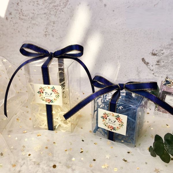 50pcs custom name date sticker wedding favor and gifts pvc blue transparent birth candy box a gift boxes for guest
50pcs custom name date sticker wedding favor and gifts pvc blue transparent birth candy box a gift boxes for guest