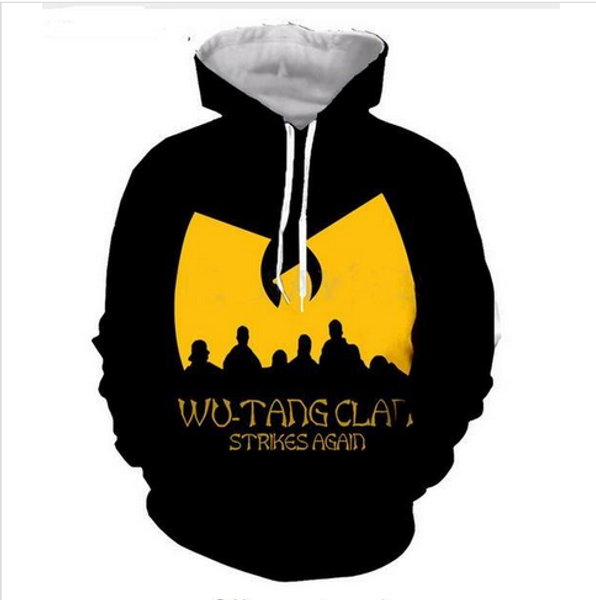 new fashion 3d hd print wu tang clan men women pullover hoodies street wear casual hip hop pockets sweatshirt clothing zg0157, Black
new fashion 3d hd print wu tang clan men women pullover hoodies street wear casual hip hop pockets sweatshirt clothing zg0157, Black