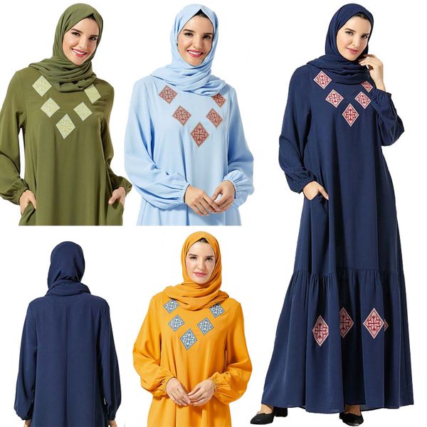vestidos kaftan abaya dubai arabic hijab muslim dress women embroidery long sleeve arab loose plus size turkish islamic clothing, Red
vestidos kaftan abaya dubai arabic hijab muslim dress women embroidery long sleeve arab loose plus size turkish islamic clothing, Red
