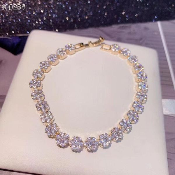 vintage love star shiny zircon petal bracelet women chic street sspecial hand chain, Black
vintage love star shiny zircon petal bracelet women chic street sspecial hand chain, Black