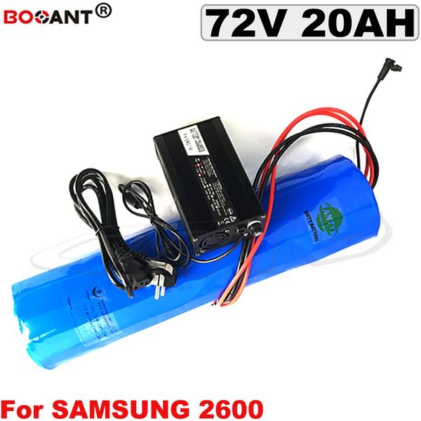 72v 20ah 1500w electric bike battery for samsung 18650 cell rechargeable e-bike lithium battery 72v +5a charger ing
72v 20ah 1500w electric bike battery for samsung 18650 cell rechargeable e-bike lithium battery 72v +5a charger ing