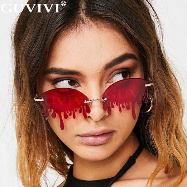 rimless steampunk sunglasses women 2020 fashion retro vintage sunglasses men frameless punk tears shape eyewear uv400, White;black
rimless steampunk sunglasses women 2020 fashion retro vintage sunglasses men frameless punk tears shape eyewear uv400, White;black