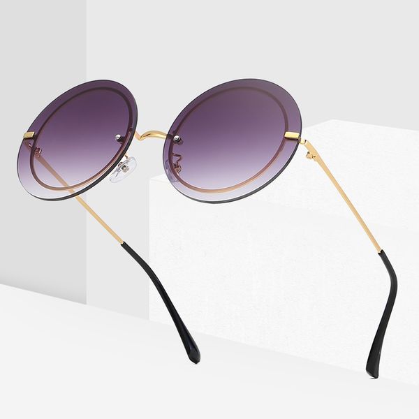 women high-end men retro sunglasses designer fashion gold brand sunglasses high-definition round quality 2019 and frame osnei, White;black
women high-end men retro sunglasses designer fashion gold brand sunglasses high-definition round quality 2019 and frame osnei, White;black