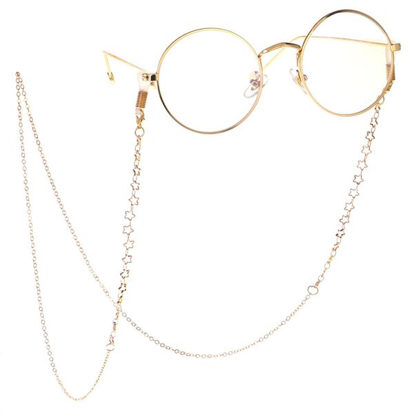 gold metal glass chains eyewears sunglasses reading glasses chain cord holder neck strap rope women's eyewear accessories, Silver
gold metal glass chains eyewears sunglasses reading glasses chain cord holder neck strap rope women's eyewear accessories, Silver