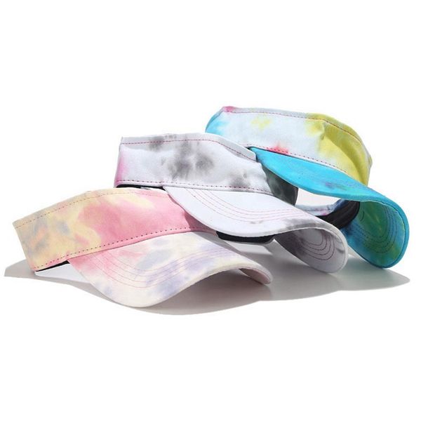 colorful tie dye visor hat women creative spring summer travel sun hat fashion new street rainbow print empty ins couple, Blue;gray
colorful tie dye visor hat women creative spring summer travel sun hat fashion new street rainbow print empty ins couple, Blue;gray
