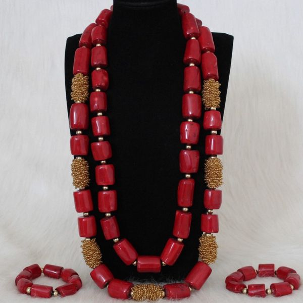 dudo jewellery 34 inches 17-23mm nature coral beads nigerian wedding african bridal jewelry set for women red / wine and gold, Silver
dudo jewellery 34 inches 17-23mm nature coral beads nigerian wedding african bridal jewelry set for women red / wine and gold, Silver