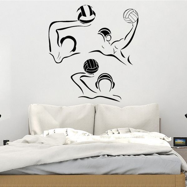 wall sticker water polo sport decal interior art home decor volleyball mural removable o174
wall sticker water polo sport decal interior art home decor volleyball mural removable o174