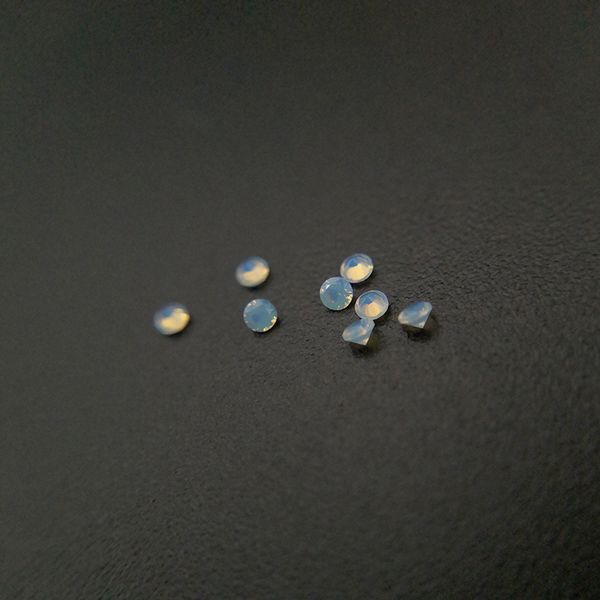 277 good quality high temperature resistance nano gems facet round 2.25-3.0mm very light opal yellowish white synthetic stone 1000pcs/lot, Black
277 good quality high temperature resistance nano gems facet round 2.25-3.0mm very light opal yellowish white synthetic stone 1000pcs/lot, Black