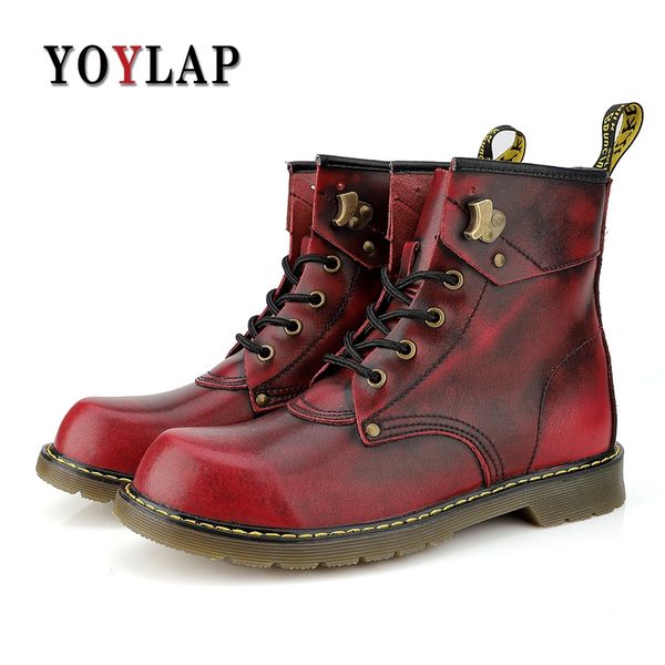 men's boots waterproof footwear the new autumn winter ankle boots for men fashion warm big size 38-47, Black
men's boots waterproof footwear the new autumn winter ankle boots for men fashion warm big size 38-47, Black