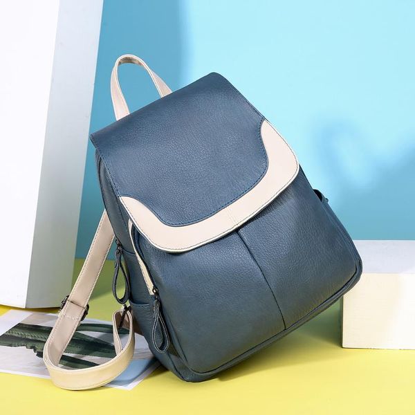 pu backpack women's 2020 new style korean-style versatile backpack soft leather casual fashion travel large capacity school bag
pu backpack women's 2020 new style korean-style versatile backpack soft leather casual fashion travel large capacity school bag