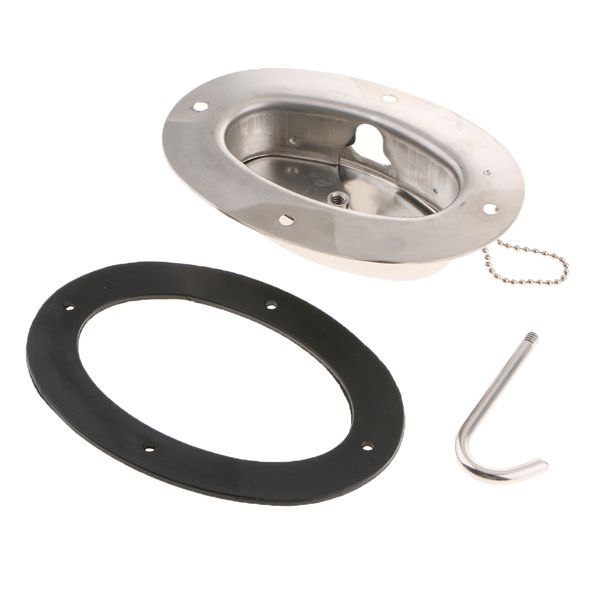 1 set hinged cover tube marine 304 stainless steel chain / rope cover tube with hook seal
1 set hinged cover tube marine 304 stainless steel chain / rope cover tube with hook seal