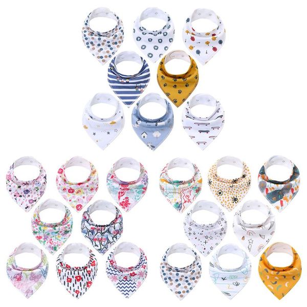 8 pcs/set autumn winter baby saliva towel newborn cute printing triangle bibs cotton
8 pcs/set autumn winter baby saliva towel newborn cute printing triangle bibs cotton
