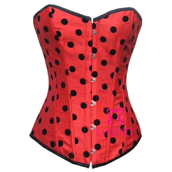 fashion women waist trainer cincher body shapewear corselet red satin black polka dot corset bustier shaper lingerie s-2xl, Black;white
fashion women waist trainer cincher body shapewear corselet red satin black polka dot corset bustier shaper lingerie s-2xl, Black;white