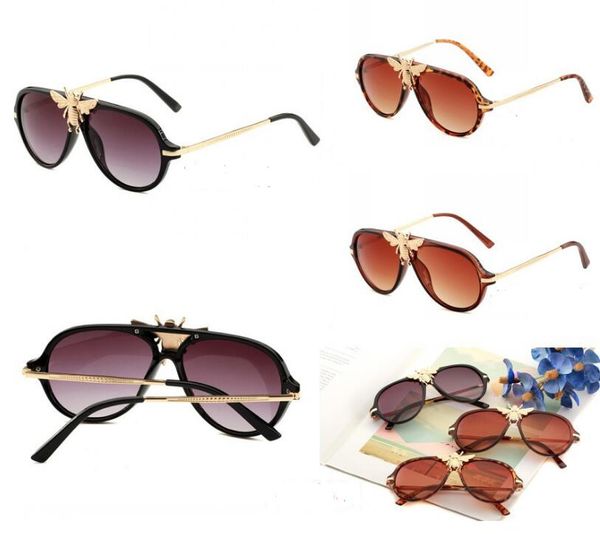 bee luxury sunglasses men women brand designer popular fashion big summer style with the bees uv protection lens 1885, White;black
bee luxury sunglasses men women brand designer popular fashion big summer style with the bees uv protection lens 1885, White;black