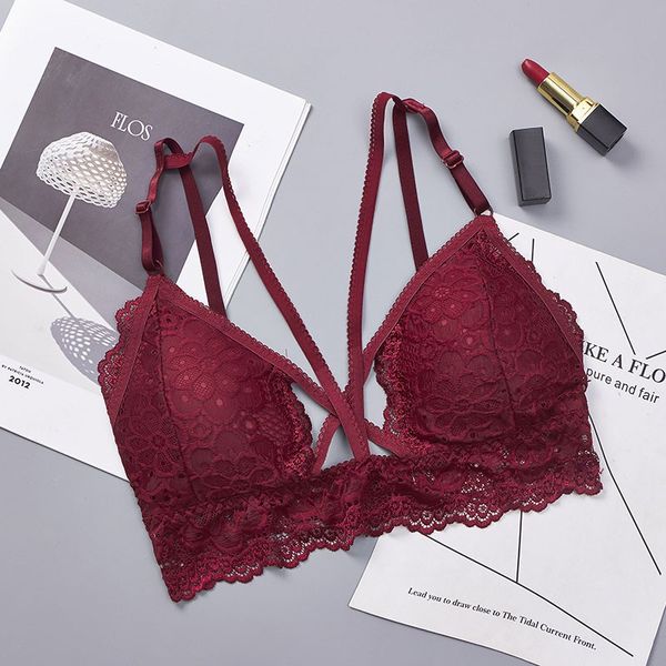 women seamless padded floral brassiere underwear women's lace bra bralette lingerie, Red;black
women seamless padded floral brassiere underwear women's lace bra bralette lingerie, Red;black