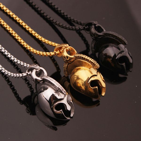 new arrive men's vintage silver/gold/black stainless steel spartan helmet pendant box necklace
new arrive men's vintage silver/gold/black stainless steel spartan helmet pendant box necklace