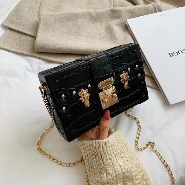 ladies' flap bags stone pattern box shape crossbody bags for women new chains female shoulder messenger sac
ladies' flap bags stone pattern box shape crossbody bags for women new chains female shoulder messenger sac