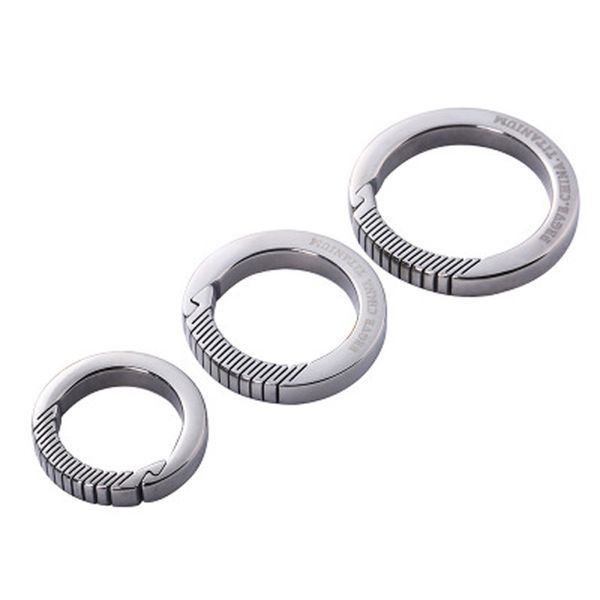 pure titanium tc4 spring ring loop car key ring chain holder hanging buckle creative accessories gift for men women, Silver
pure titanium tc4 spring ring loop car key ring chain holder hanging buckle creative accessories gift for men women, Silver