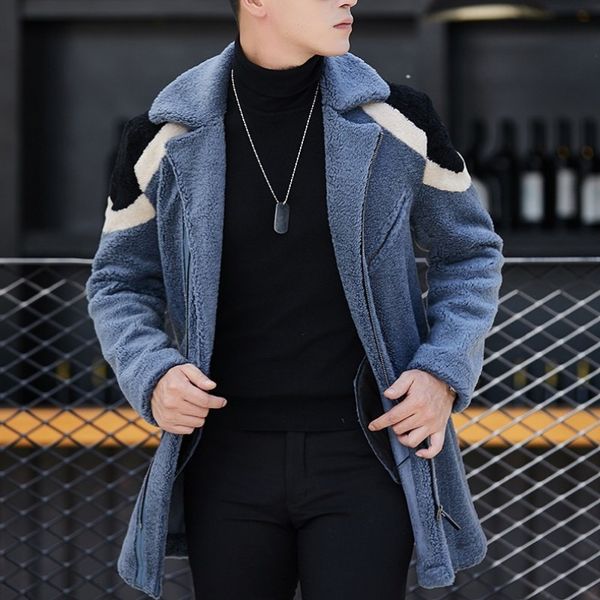 winter men's half length sheepskin thin cut leather casual color mixed office man wool jacket coat, Black
winter men's half length sheepskin thin cut leather casual color mixed office man wool jacket coat, Black