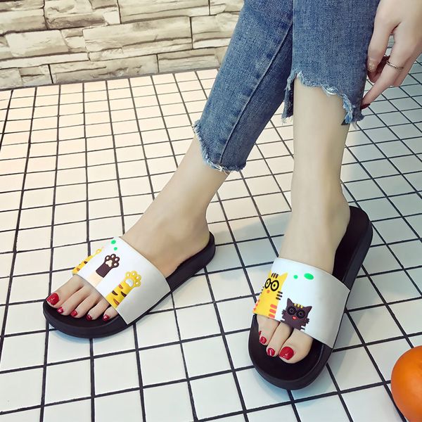 cartoon women slippers summer slides cute platform slip on casual sandals soft ladies 2019 fashion female comfy footwear shoes, Black
cartoon women slippers summer slides cute platform slip on casual sandals soft ladies 2019 fashion female comfy footwear shoes, Black
