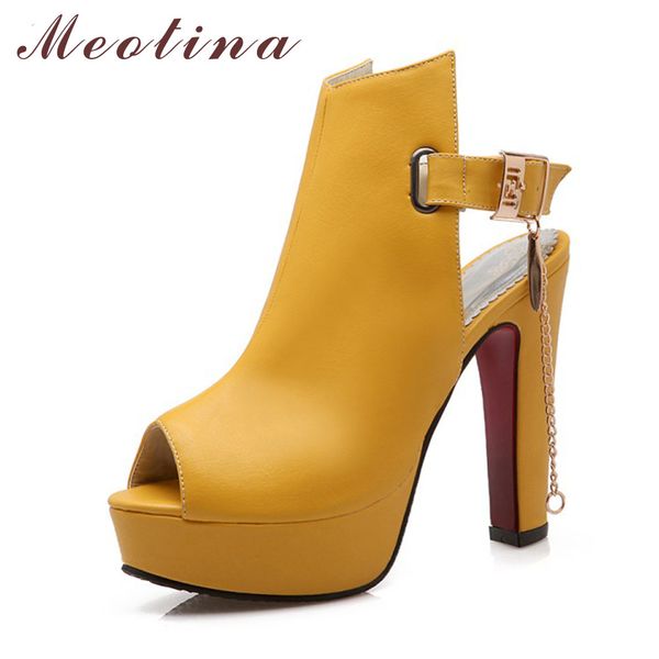 meotina shoes women high heels pumps spring peep toe gladiator shoes female chains sequined high heels platform yellow 43, Black
meotina shoes women high heels pumps spring peep toe gladiator shoes female chains sequined high heels platform yellow 43, Black