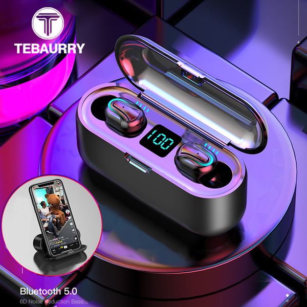 2000 mah tws bluetooth earphone 5.0 wireless headphones stereo mini wireless earphones with mic led power display power bank
2000 mah tws bluetooth earphone 5.0 wireless headphones stereo mini wireless earphones with mic led power display power bank