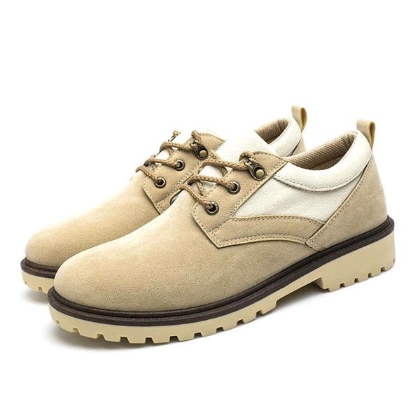 new men's casual leather shoes comfortable wear-resisting work shoes breathable lace-up flats shoes, Black
new men's casual leather shoes comfortable wear-resisting work shoes breathable lace-up flats shoes, Black