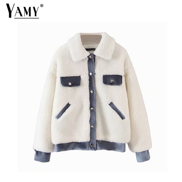 teddy jacket faux fur jacket kawaii coat white fur coat female vintage collar winter women elegant shaggy coats, Black
teddy jacket faux fur jacket kawaii coat white fur coat female vintage collar winter women elegant shaggy coats, Black