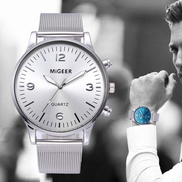 men watch business mesh belt strap sports fashion simulated quartz watches mens 2019 men wristwatch clock relogio masculino, Slivery;brown
men watch business mesh belt strap sports fashion simulated quartz watches mens 2019 men wristwatch clock relogio masculino, Slivery;brown