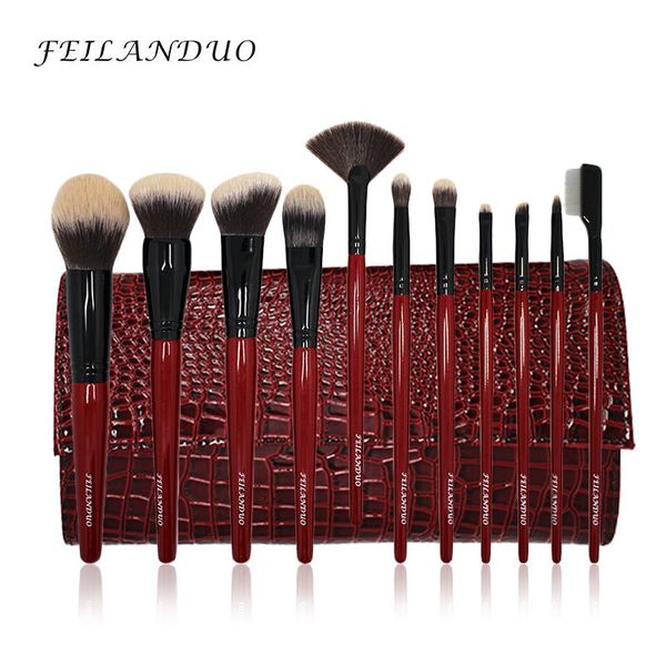 feilanduo 11pcs professional makeup brush set pbt makeup tools t004 make up brushes cosmetics tool
feilanduo 11pcs professional makeup brush set pbt makeup tools t004 make up brushes cosmetics tool