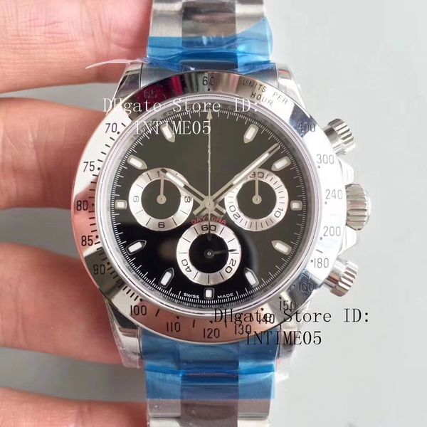 5 style super n factory 40mm black dial 116520 116500 904l steel chronograph swiss cal.4130 movement automatic mens watches, Slivery;brown
5 style super n factory 40mm black dial 116520 116500 904l steel chronograph swiss cal.4130 movement automatic mens watches, Slivery;brown
