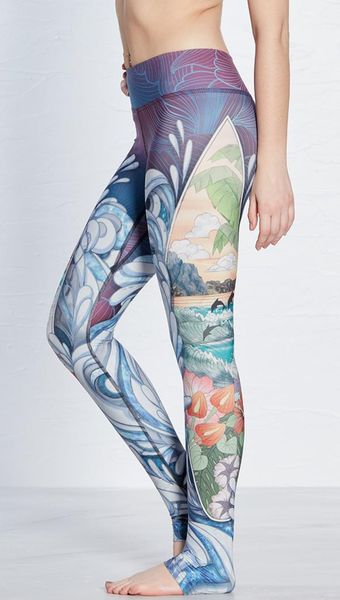 women flexible seawave & floral print tight pants workout gym training running yoga sport fitness exercise leggings dropshipping, Black;blue
women flexible seawave & floral print tight pants workout gym training running yoga sport fitness exercise leggings dropshipping, Black;blue