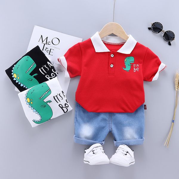 summer baby boy clothes cotton children cartoon out t shirts denim shorts 2pcs/sets infant outfit kid fashion toddler tracksuits, White
summer baby boy clothes cotton children cartoon out t shirts denim shorts 2pcs/sets infant outfit kid fashion toddler tracksuits, White