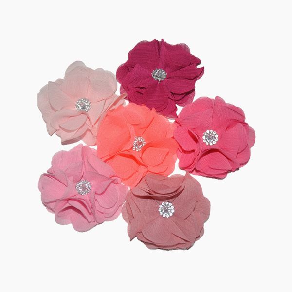 bulk 120pcs/lot 2.4" newborn chiffon flowers with rhinestons for baby girls kids headband hair accessories 30color u pick up, Slivery;white
bulk 120pcs/lot 2.4" newborn chiffon flowers with rhinestons for baby girls kids headband hair accessories 30color u pick up, Slivery;white