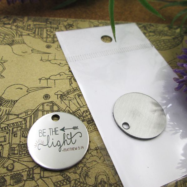 40pcs--"be the light matthew 5 14"stainless steel charms more style for choosing diy charms pendants for necklace, Bronze;silver
40pcs--"be the light matthew 5 14"stainless steel charms more style for choosing diy charms pendants for necklace, Bronze;silver
