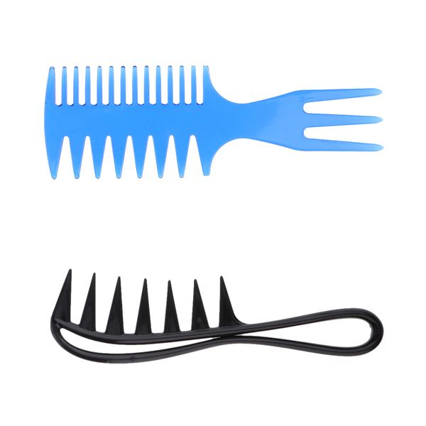 2 pieces mens oily hair pick comb salon dye hairdressing styling wide tooth, Silver
2 pieces mens oily hair pick comb salon dye hairdressing styling wide tooth, Silver
