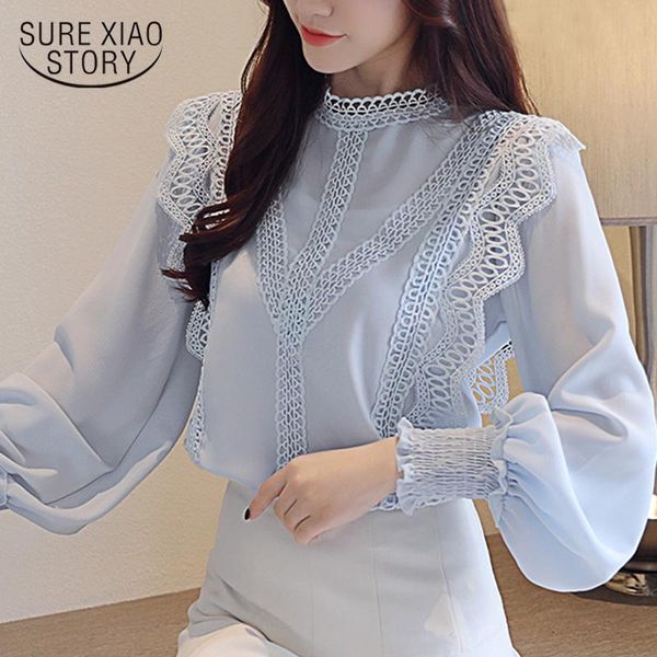 blusas mujer de moda 2018 white hollow кружева шифон блузка рубашка с длинным рукавом женщин топы и блузки женщины рубашка одежда 1448 45mx1
blusas mujer de moda 2018 white hollow кружева шифон блузка рубашка с длинным рукавом женщин топы и блузки женщины рубашка одежда 1448 45mx1