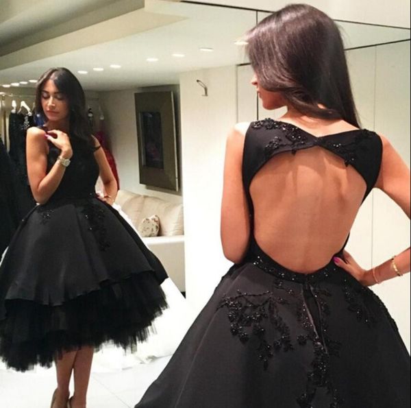 backless black short prom dresses 2020 elegant sleeveless knee length cocktail dress ball gown prom party gowns
backless black short prom dresses 2020 elegant sleeveless knee length cocktail dress ball gown prom party gowns