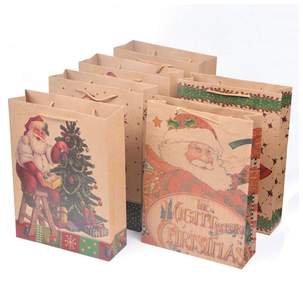 12pcs/lot multifuntion christmas paper bag 3 sizes festival gift bags with handles christmas party supplies for event party
12pcs/lot multifuntion christmas paper bag 3 sizes festival gift bags with handles christmas party supplies for event party
