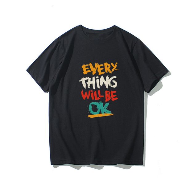 everything will be ok t-shirt women aesthetic kawaii harajuku vintage cotton short sleeve plus size streetwear tee shirt femme, White
everything will be ok t-shirt women aesthetic kawaii harajuku vintage cotton short sleeve plus size streetwear tee shirt femme, White