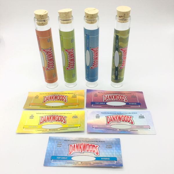 Пустой Dankwoods PREROLL Стеклянная трубка для сухой травы с наклейками Данк Вуд Пробка боросиликатного стекла Dankwood 120 * 21мм Pre Rolls 1lot = 250pcs
Пустой Dankwoods PREROLL Стеклянная трубка для сухой травы с наклейками Данк Вуд Пробка боросиликатного стекла Dankwood 120 * 21мм Pre Rolls 1lot = 250pcs