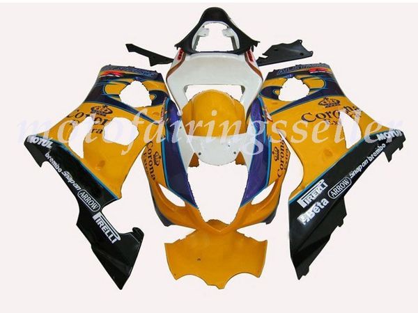 new abs plastic fairings kit fit for suzuki gsxr1000 2003 2004 gsxr1000 03 04 injection mold yellow white black violet
new abs plastic fairings kit fit for suzuki gsxr1000 2003 2004 gsxr1000 03 04 injection mold yellow white black violet