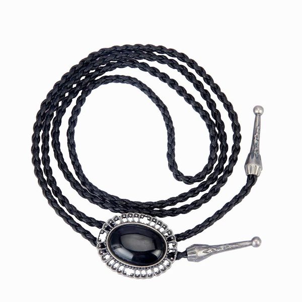black semi-precious stones bolo tie collar rope shirt accessories men's and women's jewelry gifts western cowboy bolo necktie, Blue;purple
black semi-precious stones bolo tie collar rope shirt accessories men's and women's jewelry gifts western cowboy bolo necktie, Blue;purple