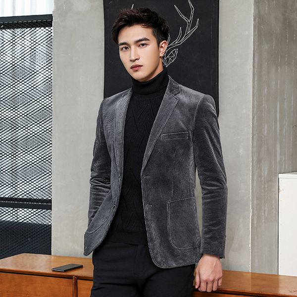 gzdeerax mens blazer luxury corduroy single breasted casual prom blazers men plus size 4xl slim fit male blazer cotton, White;black
gzdeerax mens blazer luxury corduroy single breasted casual prom blazers men plus size 4xl slim fit male blazer cotton, White;black