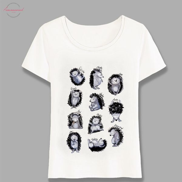 новое лето женщин топы ежи дни printed t shirt смешные животных дизайн женщины урожай t shirt симпатичные девушки тройники harajuku, White
новое лето женщин топы ежи дни printed t shirt смешные животных дизайн женщины урожай t shirt симпатичные девушки тройники harajuku, White